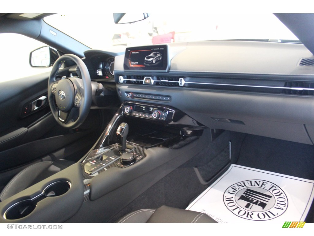 2021 Toyota GR Supra 3.0 Premium Black Dashboard Photo #140304355