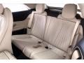 2019 Mercedes-Benz E Macchiato Beige/Yacht Blue Interior Rear Seat Photo