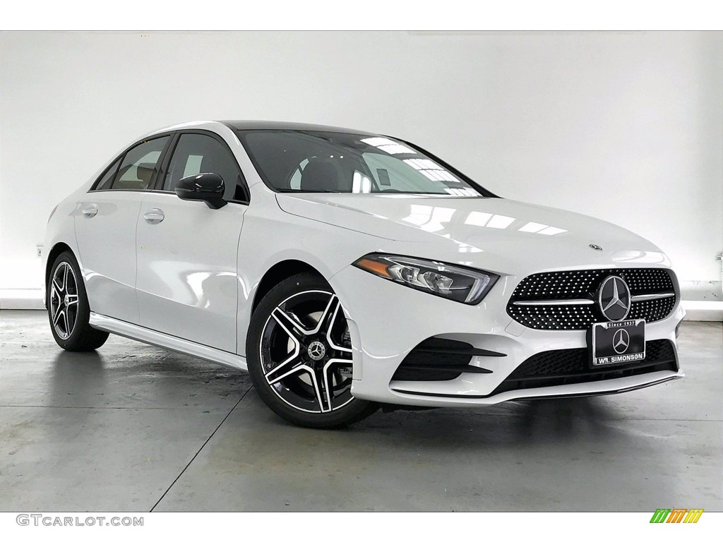 2021 A 220 Sedan - Digital White Metallic / Classic Red/Black photo #12