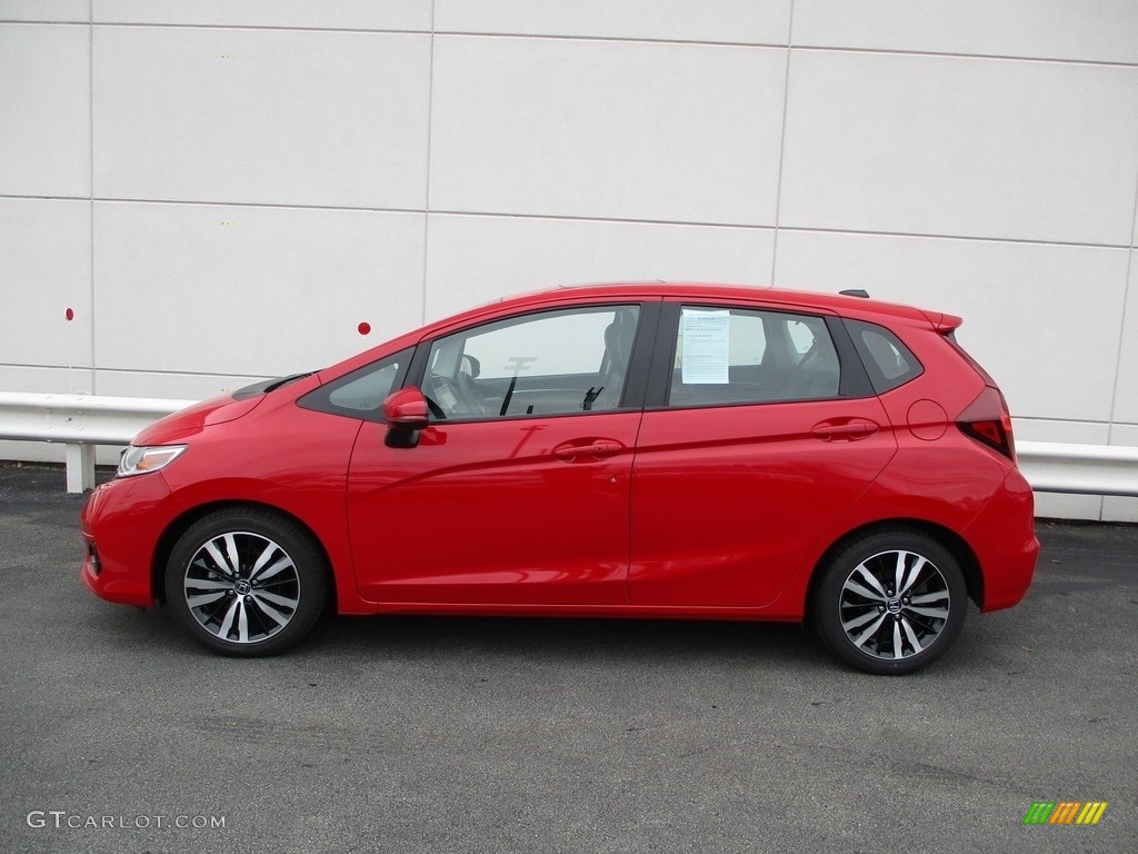Milano Red 2018 Honda Fit EX-L Exterior Photo #140306133
