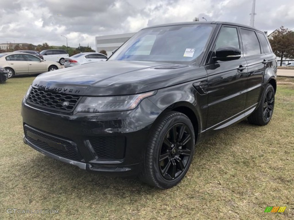 2021 Range Rover Sport HSE Silver Edition - Santorini Black Metallic / Ivory/Ebony photo #2