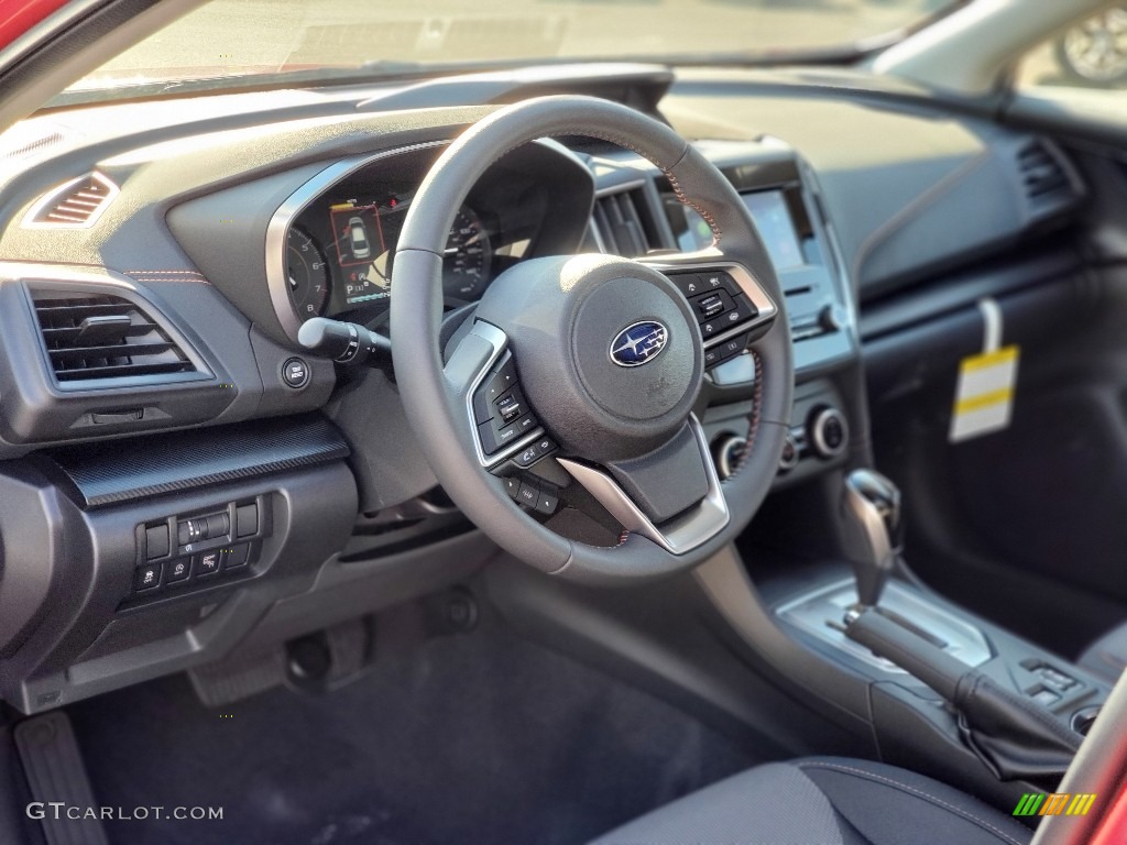 2021 Crosstrek Premium - Pure Red / Black photo #6