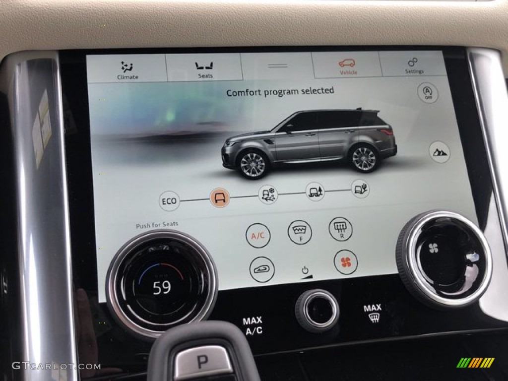 2021 Range Rover Sport HSE Silver Edition - Santorini Black Metallic / Ivory/Ebony photo #23