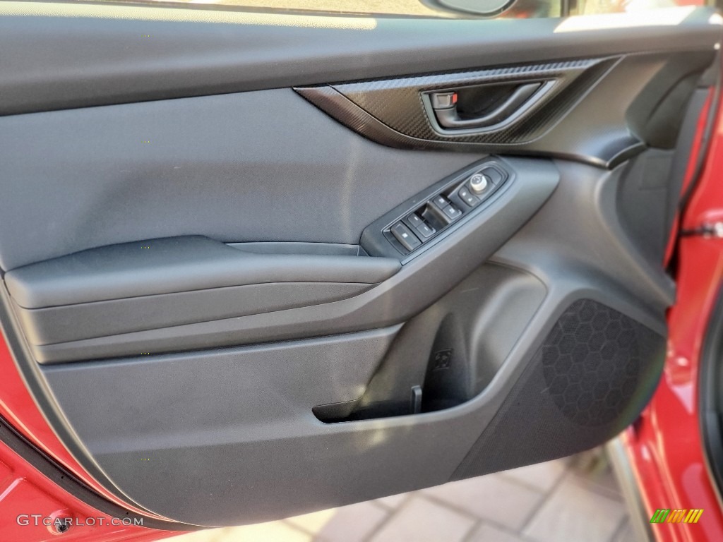 2021 Crosstrek Premium - Pure Red / Black photo #7