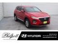 2020 Calypso Red Hyundai Santa Fe SE  photo #1
