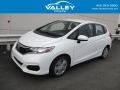White Orchid Pearl 2018 Honda Fit LX