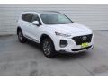 2020 Quartz White Hyundai Santa Fe SEL  photo #2