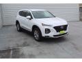 2020 Quartz White Hyundai Santa Fe SEL  photo #2