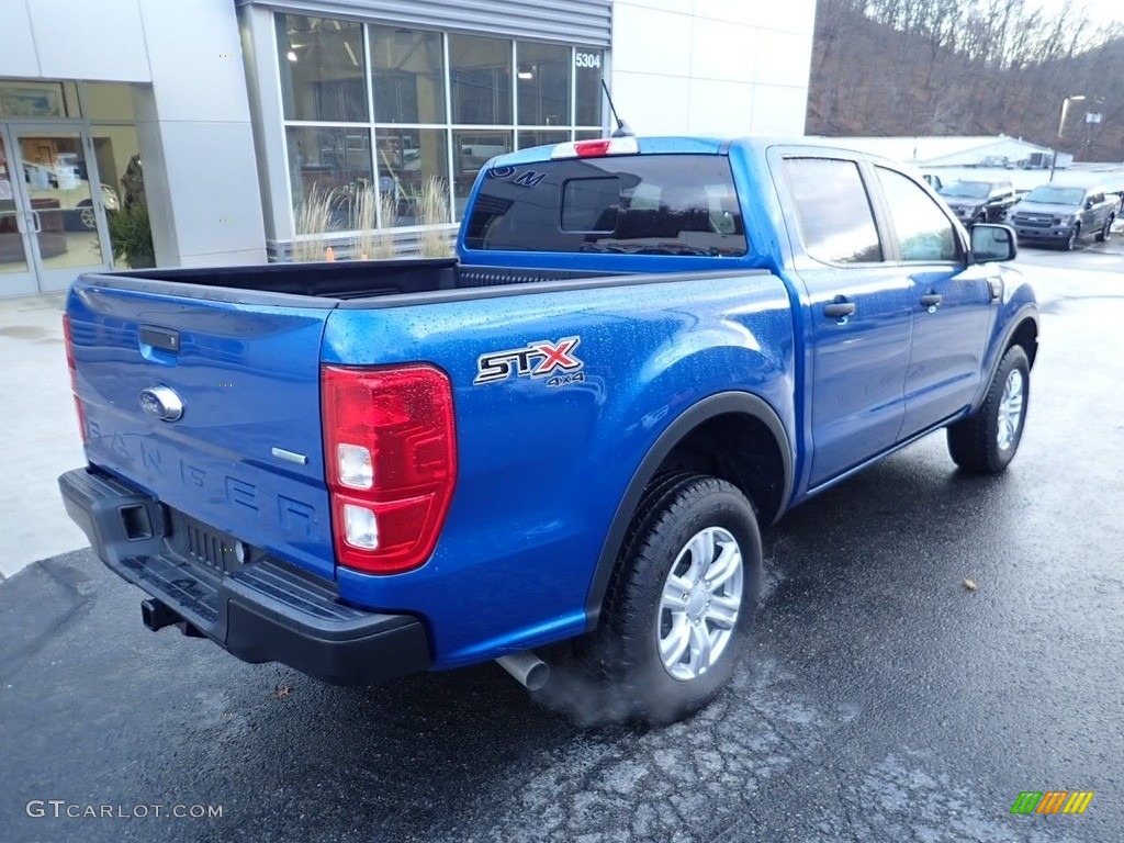 2019 Ranger STX SuperCrew 4x4 - Lightning Blue Metallic / Ebony photo #2