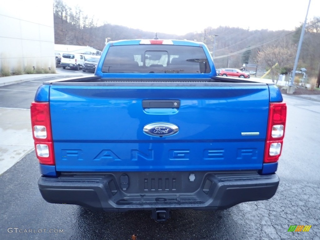 2019 Ranger STX SuperCrew 4x4 - Lightning Blue Metallic / Ebony photo #3