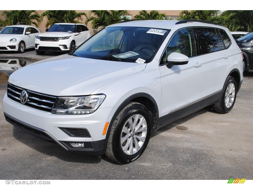 White Silver Metallic 2018 Volkswagen Tiguan SE Exterior Photo #140309665