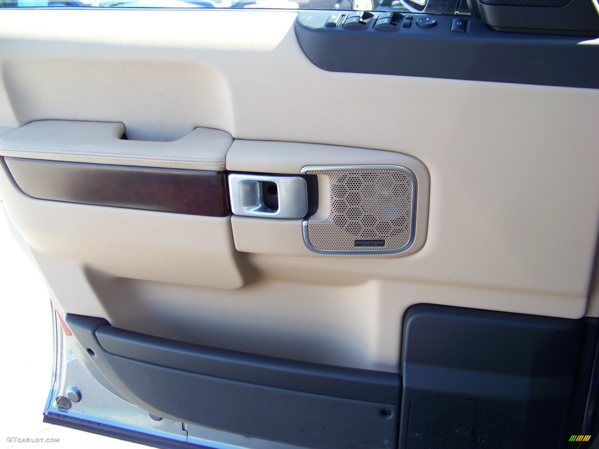 2007 Range Rover Supercharged - Stornoway Grey Metallic / Sand/Jet photo #11