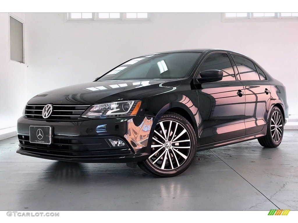 Black 2016 Volkswagen Jetta Sport Exterior Photo #140310472