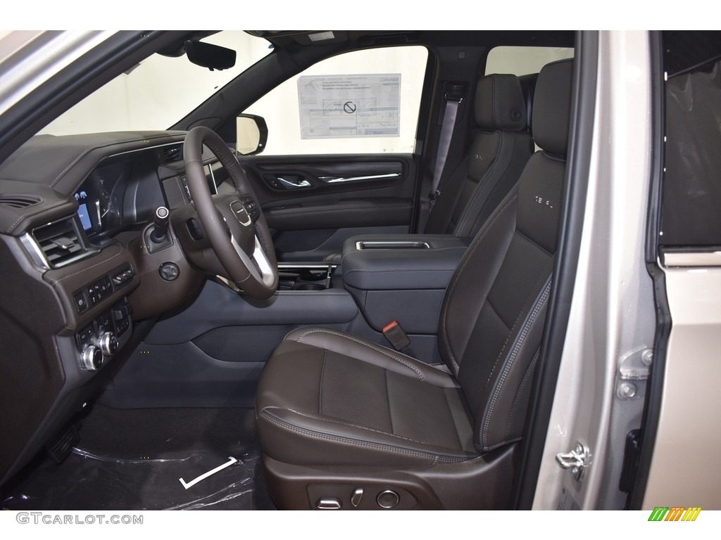 2021 Yukon XL Denali 4WD - Pearl Beige Metallic / Dark Walnut/­Very Dark Ash Gray photo #7