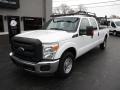 Oxford White - F250 Super Duty XL Crew Cab Photo No. 2