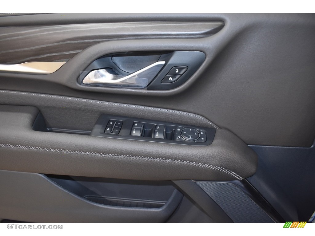 2021 Yukon Denali 4WD - White Frost Tricoat / Dark Walnut/­Slate photo #11