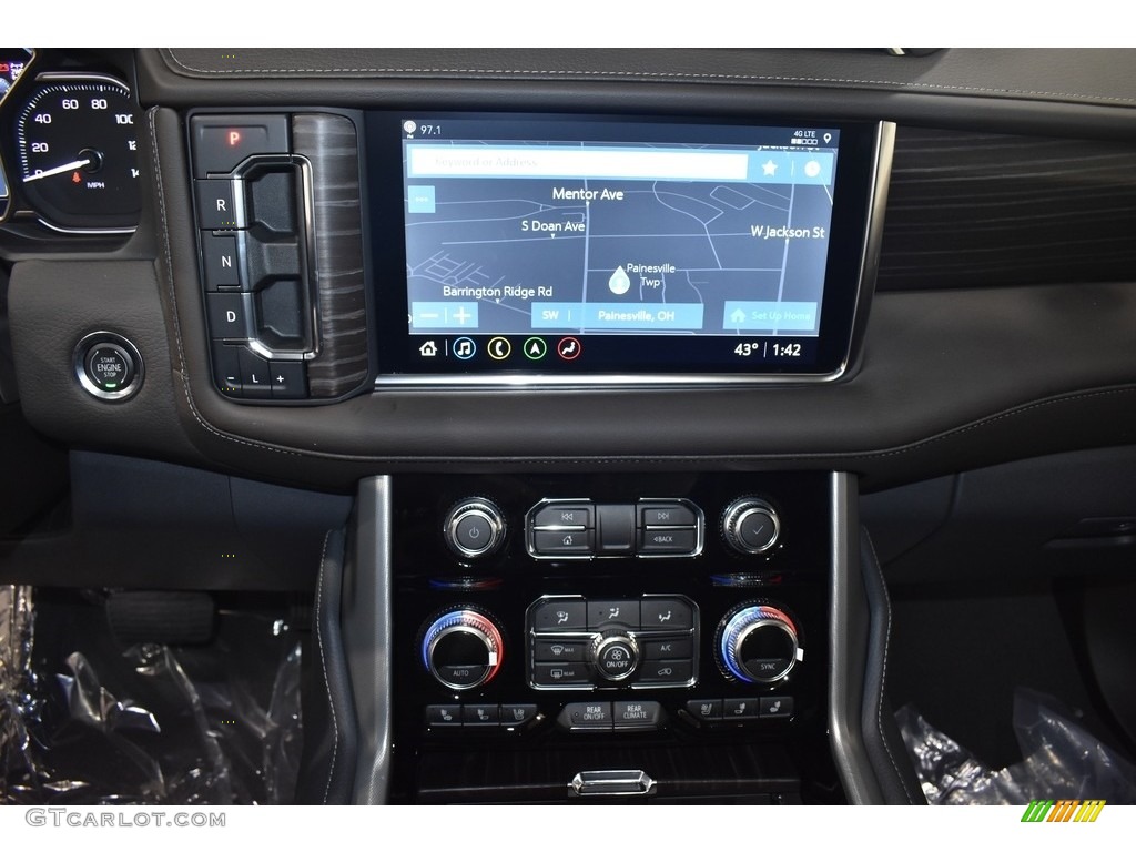 2021 Yukon Denali 4WD - White Frost Tricoat / Dark Walnut/­Slate photo #13