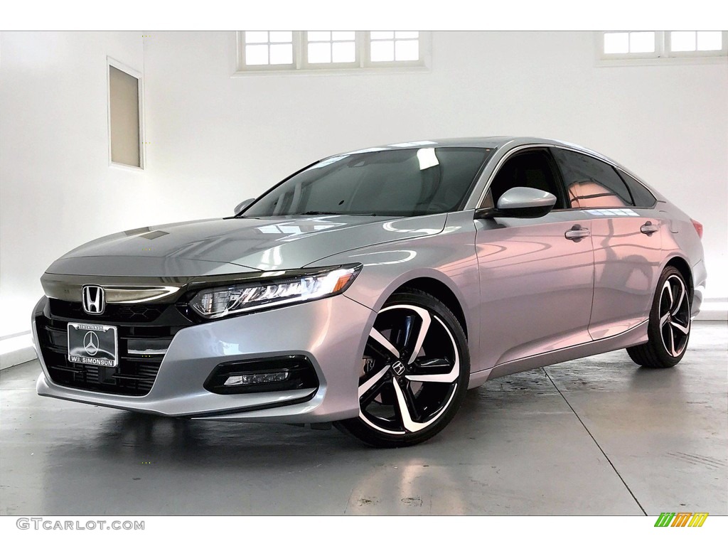 Lunar Silver Metallic 2019 Honda Accord Sport Sedan Exterior Photo #140311342