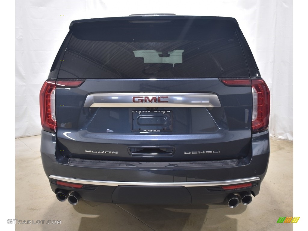 2021 Yukon XL Denali 4WD - Dark Sky Metallic / Dark Walnut/­Very Dark Ash Gray photo #3