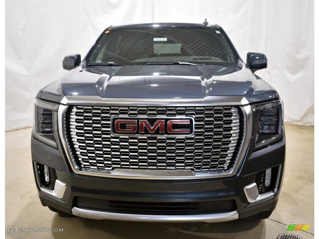 2021 Yukon XL Denali 4WD - Dark Sky Metallic / Dark Walnut/­Very Dark Ash Gray photo #4