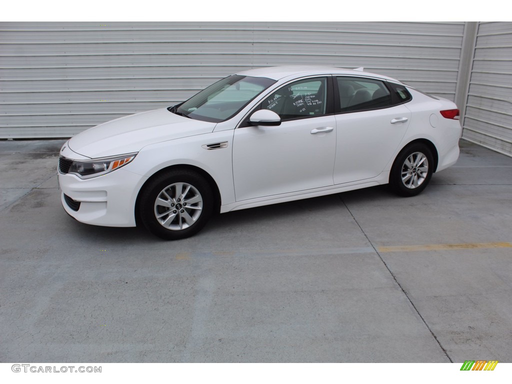 Snow White Pearl 2017 Kia Optima LX Exterior Photo #140312263