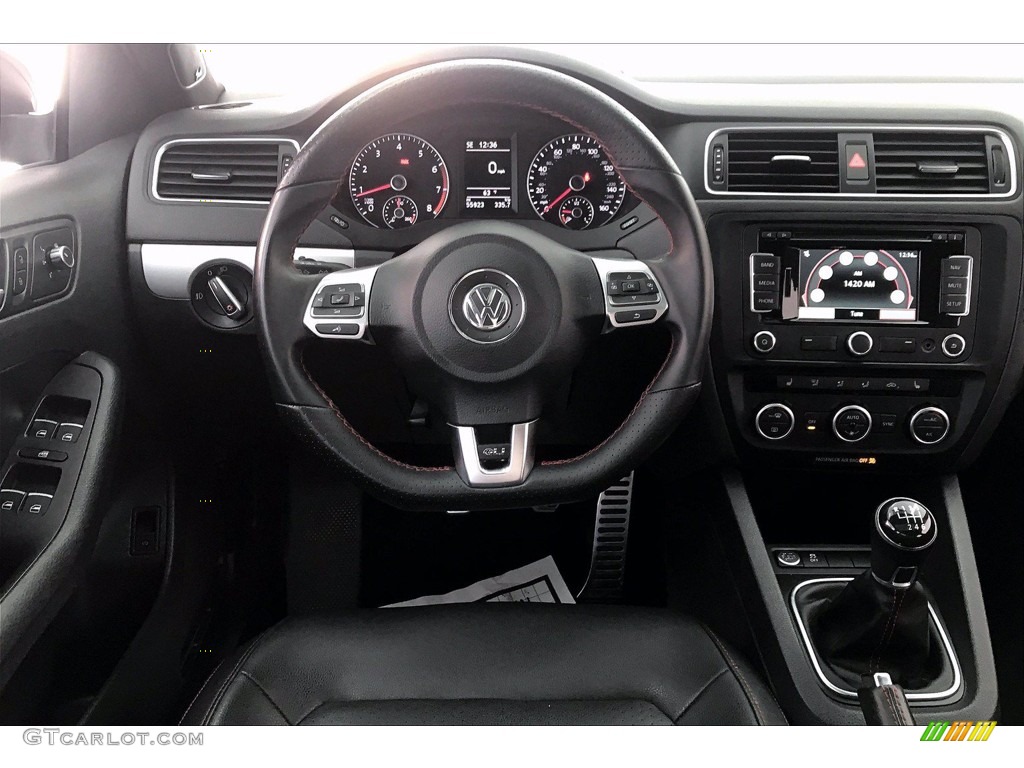 2014 Volkswagen Jetta GLI Autobahn Titan Black Dashboard Photo #140312317