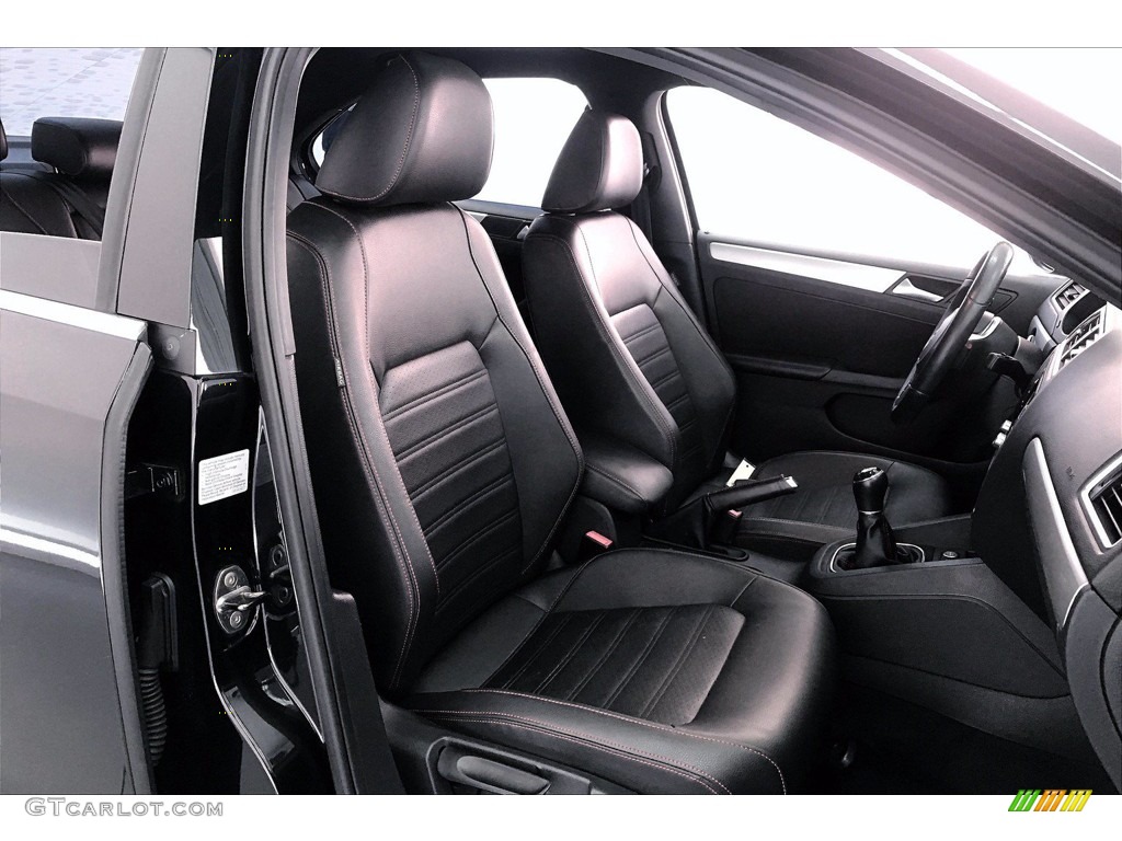 Titan Black Interior 2014 Volkswagen Jetta GLI Autobahn Photo #140312374