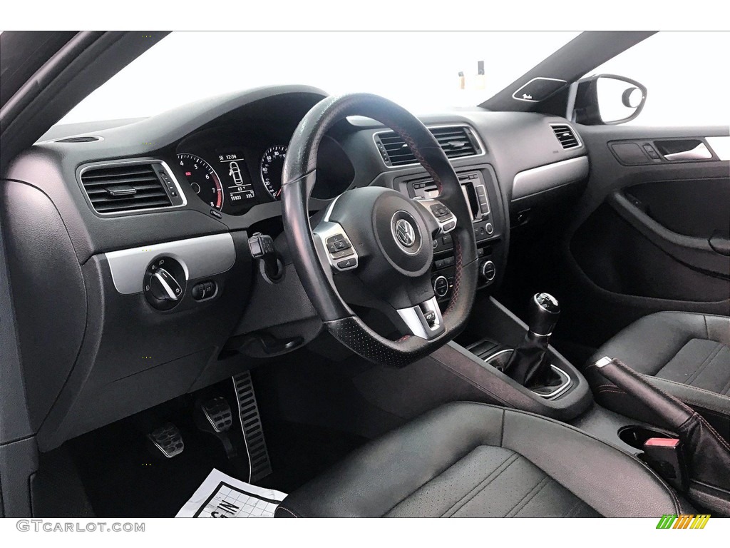 Titan Black Interior 2014 Volkswagen Jetta GLI Autobahn Photo #140312593