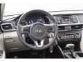 Beige 2017 Kia Optima LX Dashboard