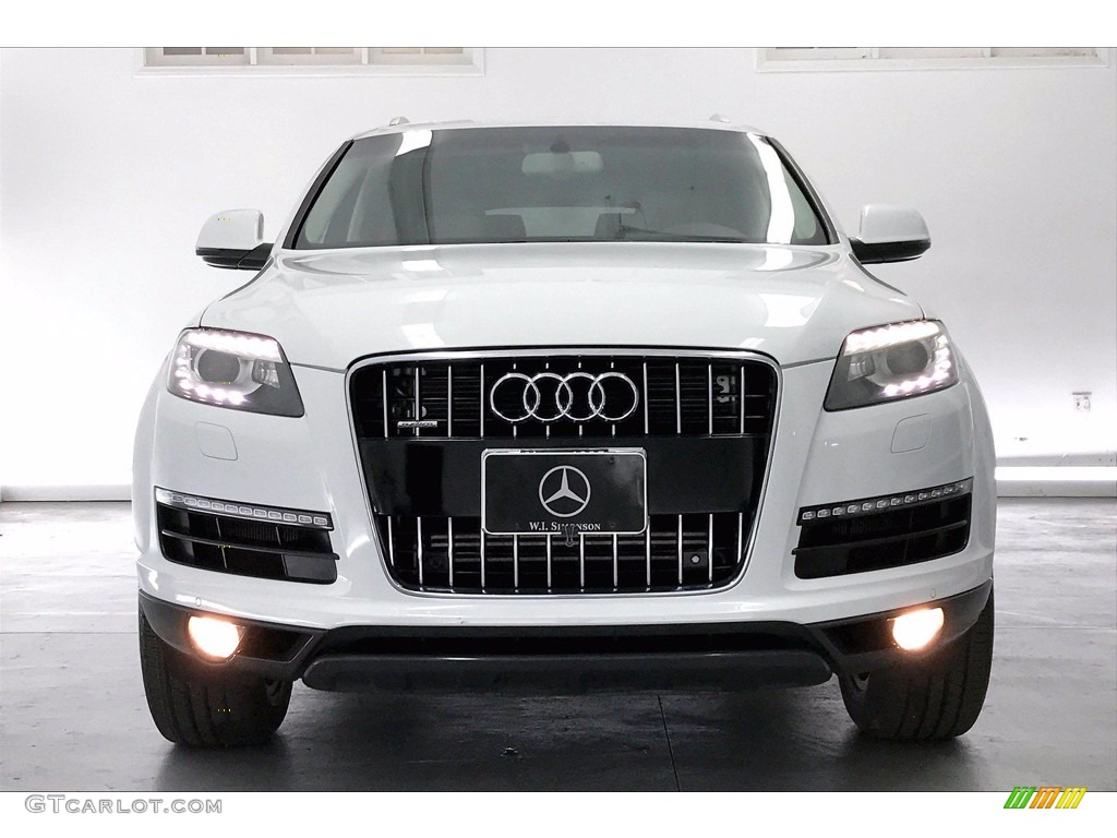 2013 Q7 3.0 TFSI quattro - Glacier White Metallic / Cardamom Beige photo #2