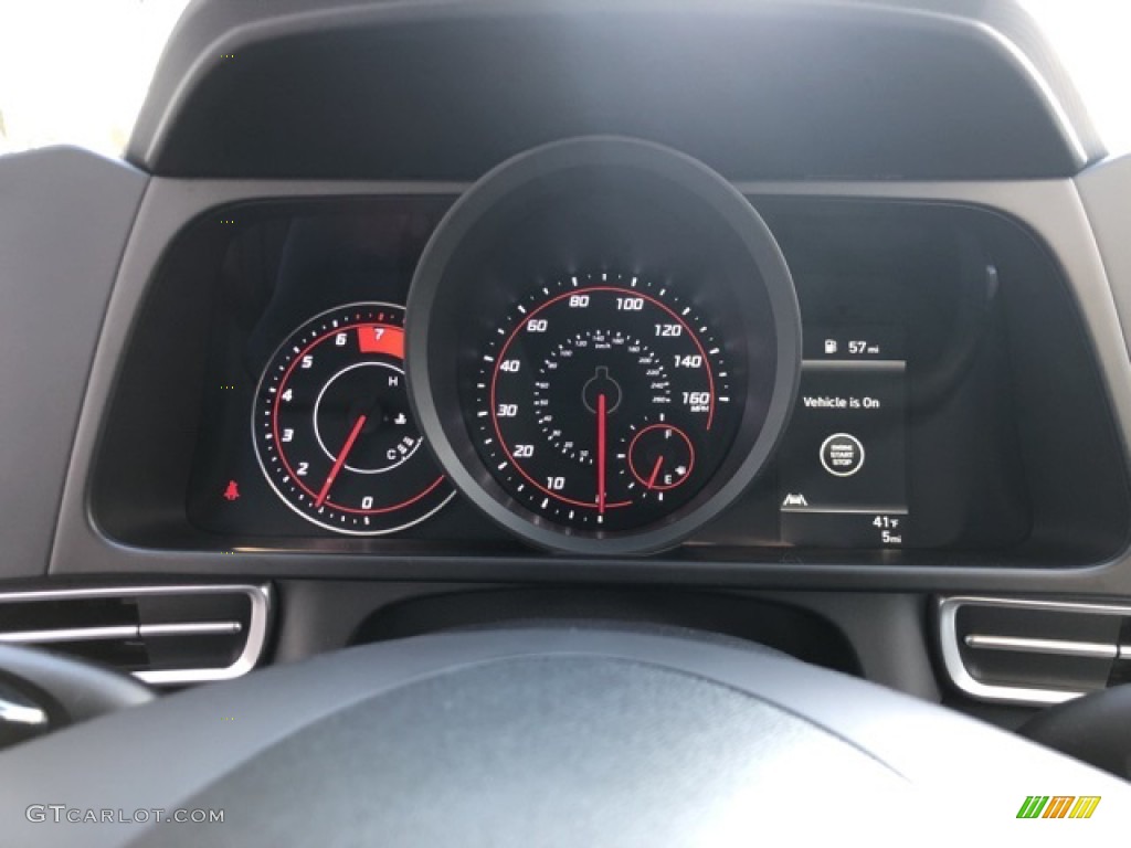 2021 Elantra SEL - Portofino Gray / Black photo #4