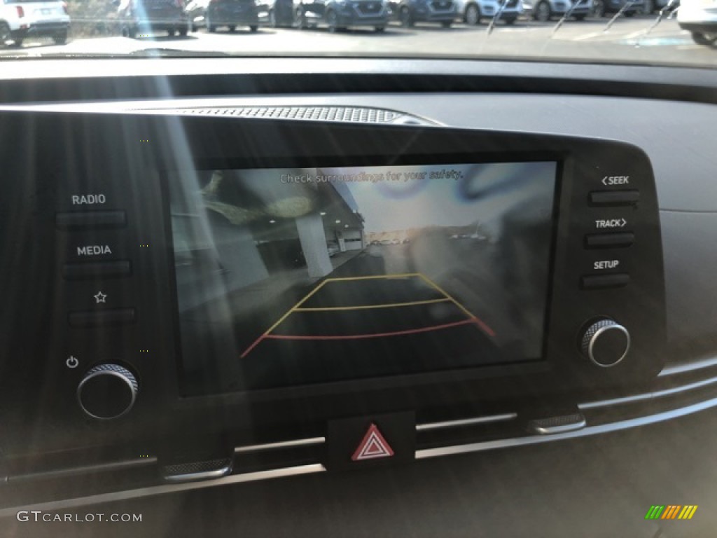 2021 Elantra SEL - Portofino Gray / Black photo #5