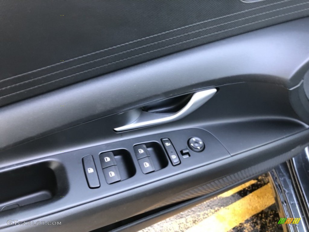 2021 Elantra SEL - Portofino Gray / Black photo #10
