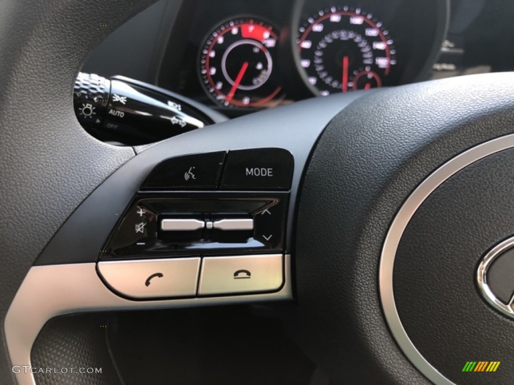 2021 Elantra SEL - Portofino Gray / Black photo #14