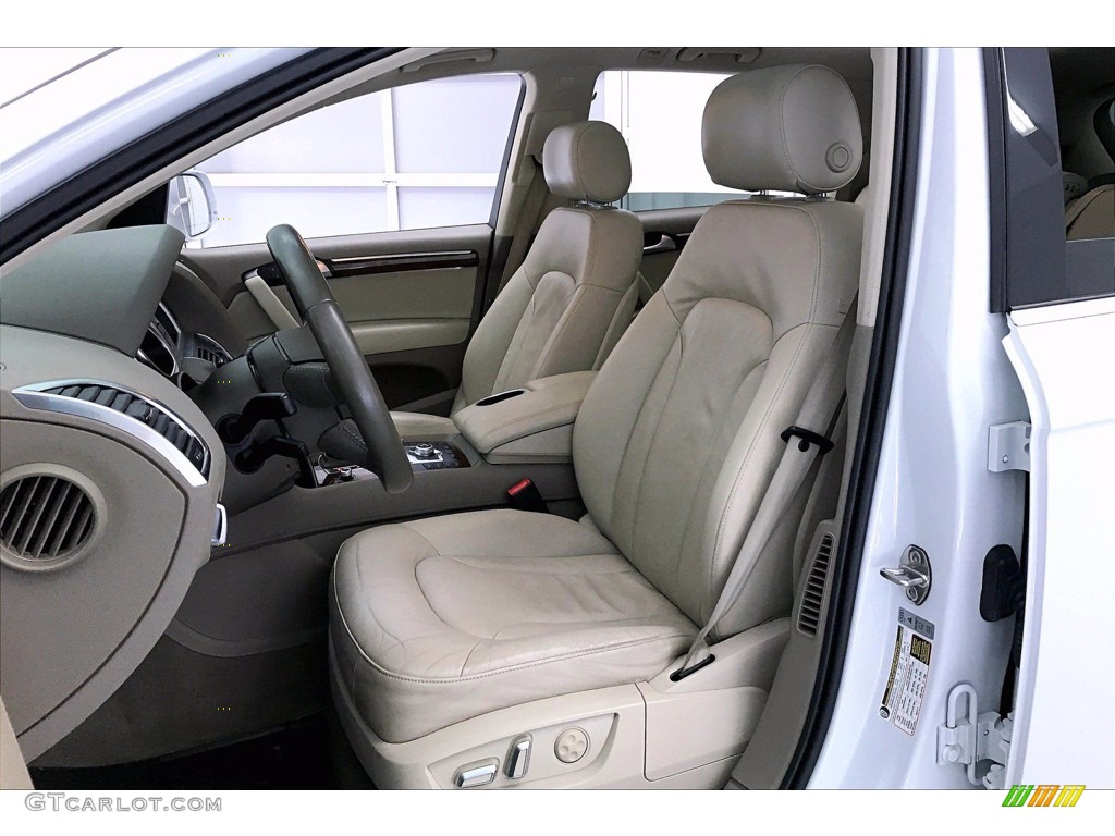 2013 Q7 3.0 TFSI quattro - Glacier White Metallic / Cardamom Beige photo #18