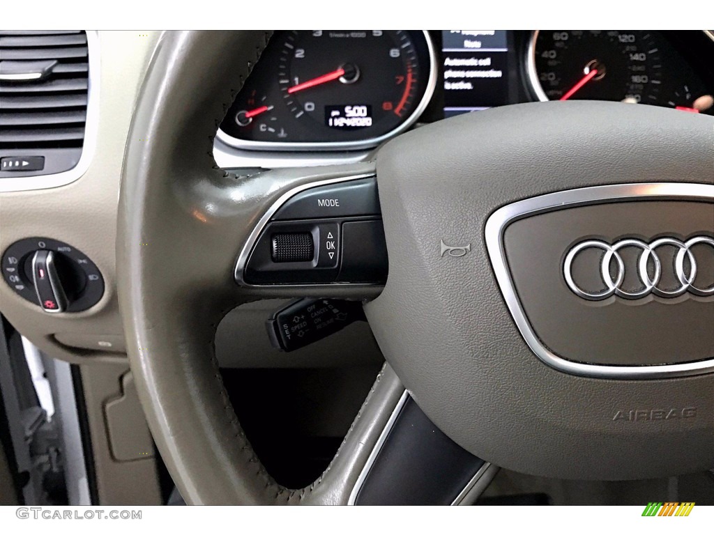 2013 Q7 3.0 TFSI quattro - Glacier White Metallic / Cardamom Beige photo #21