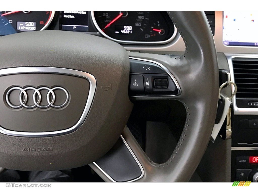 2013 Q7 3.0 TFSI quattro - Glacier White Metallic / Cardamom Beige photo #22