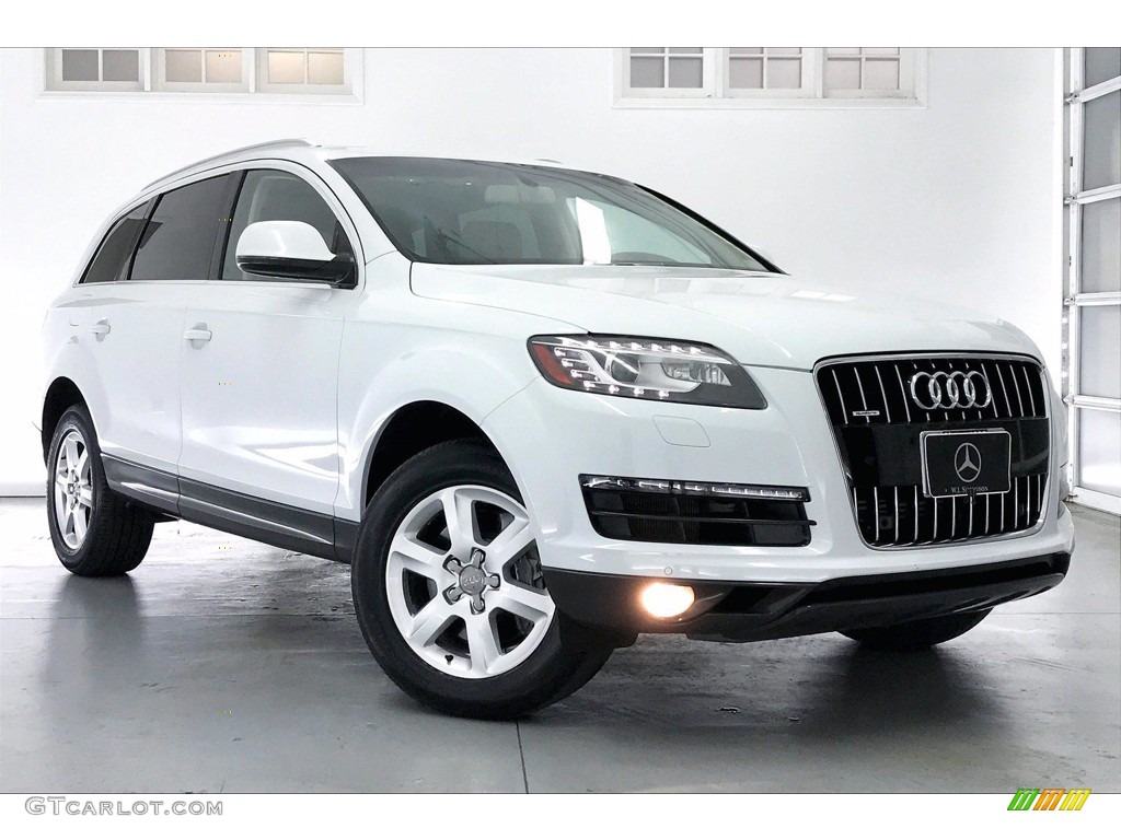 2013 Q7 3.0 TFSI quattro - Glacier White Metallic / Cardamom Beige photo #34