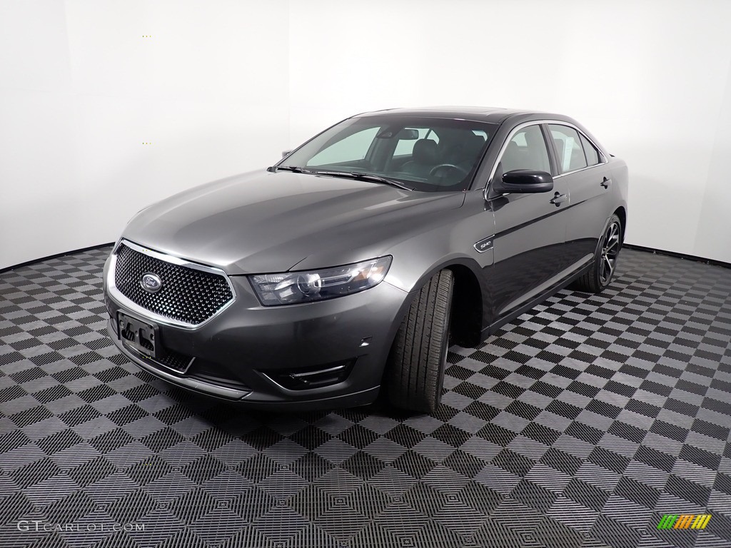 2015 Taurus SHO AWD - Magnetic Metallic / SHO Charcoal Black/Mayan Gray photo #9