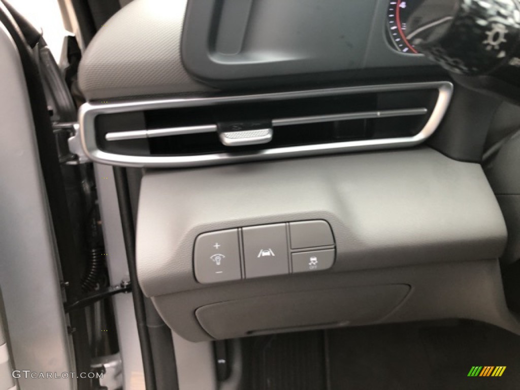 2021 Elantra SEL - Shimmering Silver Pearl / Medium Gray photo #11