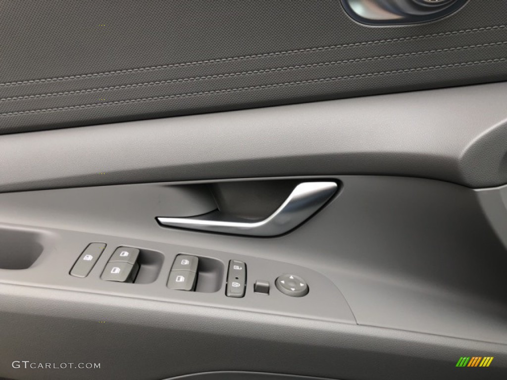 2021 Elantra SEL - Shimmering Silver Pearl / Medium Gray photo #12