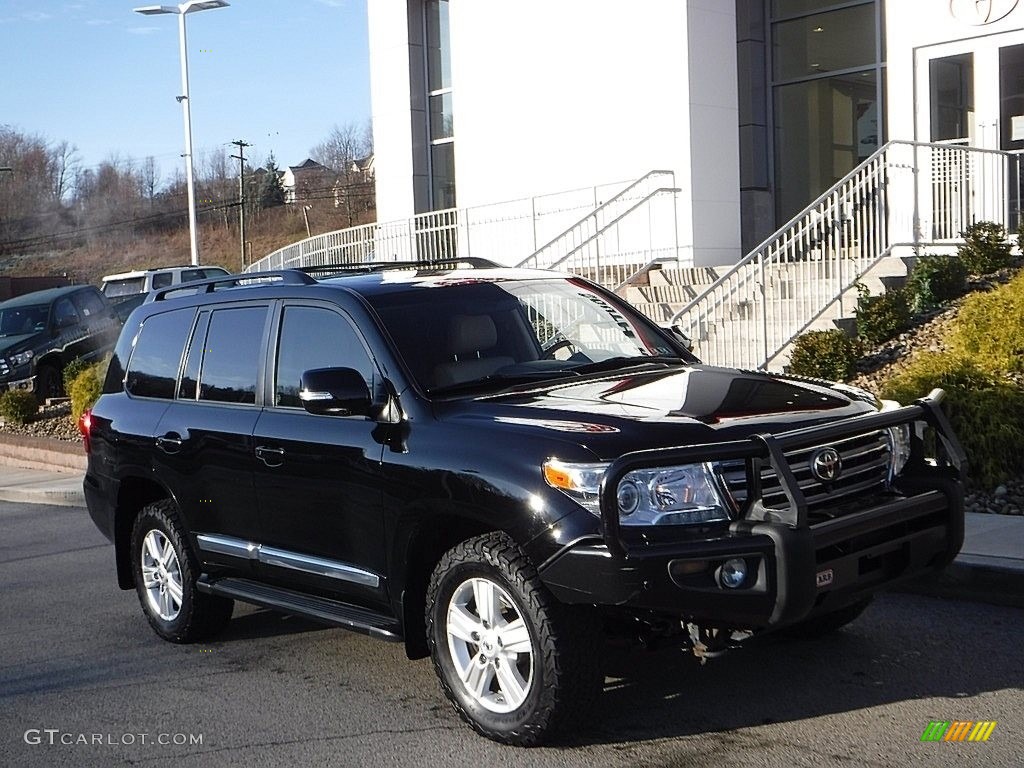 2013 Land Cruiser  - Black / Sandstone photo #1