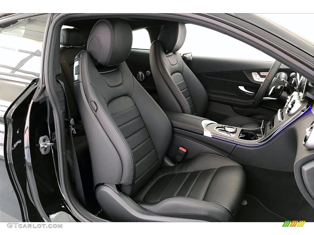 Black Interior 2021 Mercedes-Benz C 300 Coupe Photo #140315195
