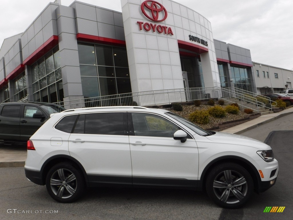 Pure White 2020 Volkswagen Tiguan SEL 4MOTION Exterior Photo #140315284