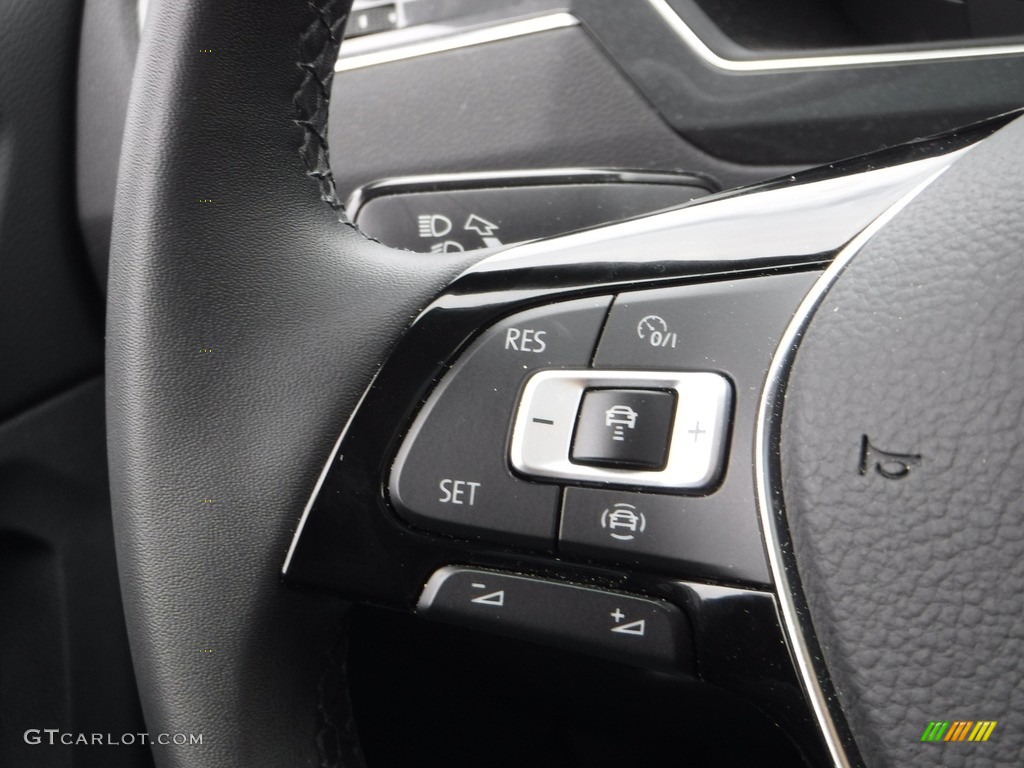 2020 Volkswagen Tiguan SEL 4MOTION Titan Black Steering Wheel Photo #140315341
