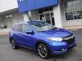 Aegean Blue Metallic 2018 Honda HR-V EX-L AWD