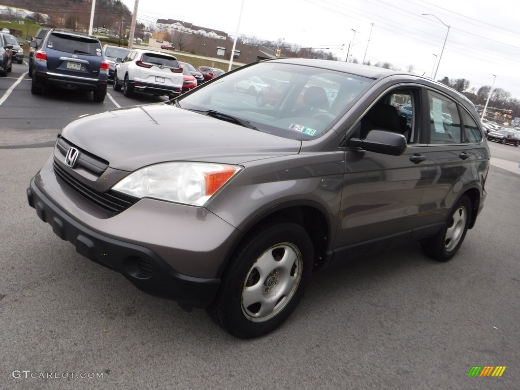 2009 CR-V LX 4WD - Urban Titanium Metallic / Black photo #5