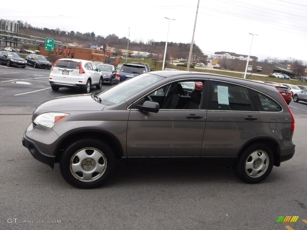 2009 CR-V LX 4WD - Urban Titanium Metallic / Black photo #6