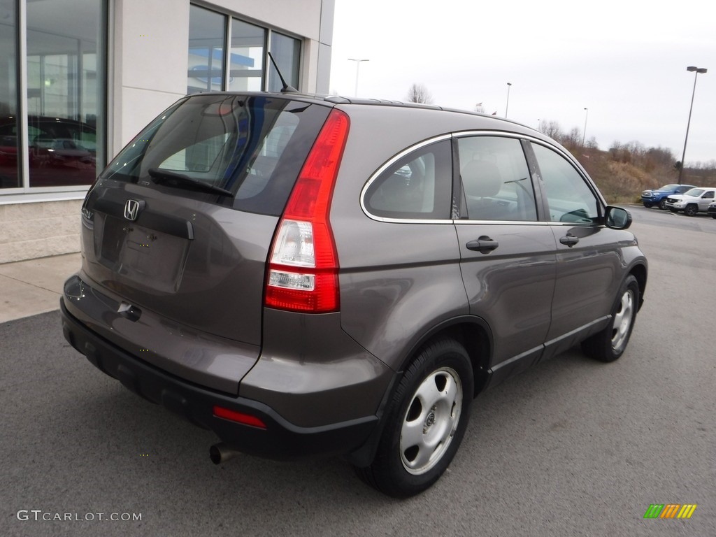 2009 CR-V LX 4WD - Urban Titanium Metallic / Black photo #9
