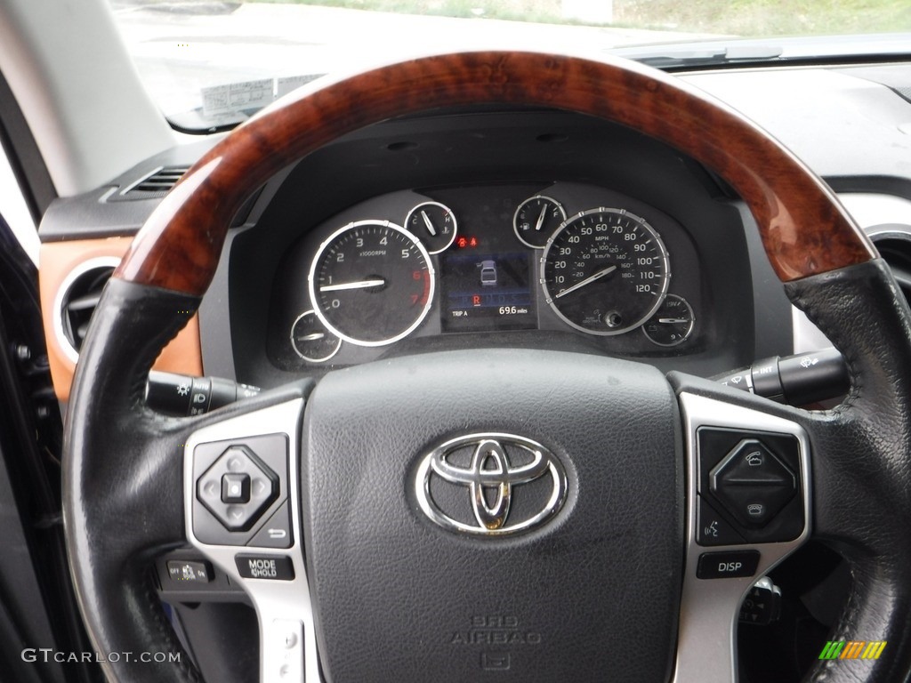 2014 Tundra 1794 Edition Crewmax 4x4 - Blue Ribbon Metallic / 1794 Edition Premium Brown photo #7